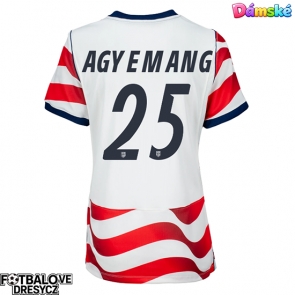 Spojené státy Patrick Agyemang #25 Dámské Domácí Dres MS 2026 Krátký Rukáv